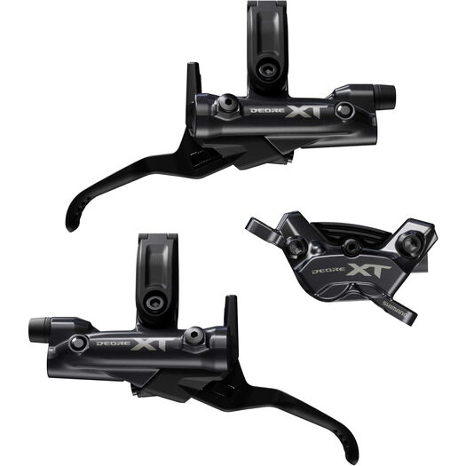 SHIMANO D/BRAKE XT M8220 4pot KIT PM F&R click to zoom image