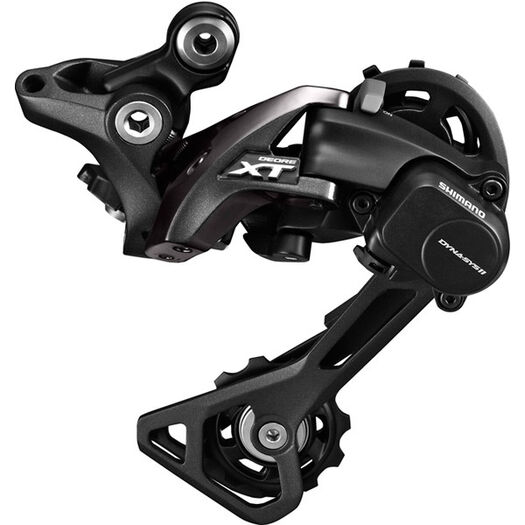 SHIMANO RD-M8000 XT 11-speed Shadow+ design rear derailleur, GS, black click to zoom image