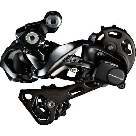 SHIMANO RD-M8050 XT Di2 E-tube rear derailluer, GS medium cage, Shadow+ 11-speed click to zoom image