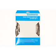SHIMANO Road brake cable set with stainless steel inner wire, black