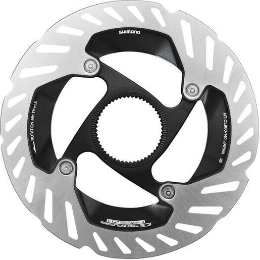 SHIMANO RT-CL900 Ice Tech FREEZA rotor with internal lockring, 140 mm click to zoom image
