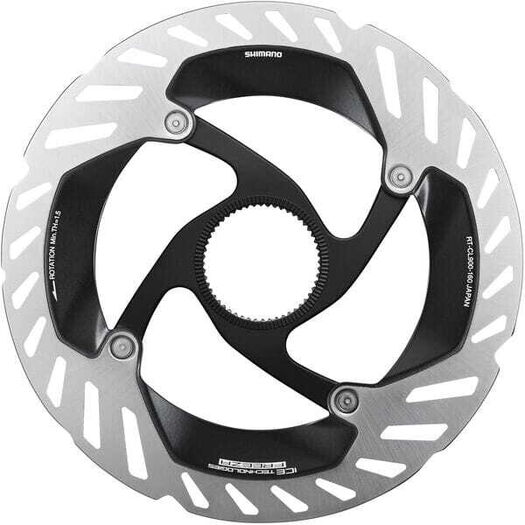 SHIMANO RT-CL900 Ice Tech FREEZA rotor with internal lockring, 160 mm click to zoom image