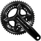 SHIMANO FC-R9200 Dura-Ace 12-speed double chainset, 167.5mm 52 / 36 teeth 167.5 mm Black  click to zoom image