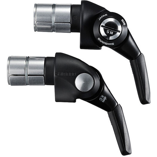 SHIMANO SL-BSR1 Dura-Ace 9000 double 11-speed bar end shifters click to zoom image