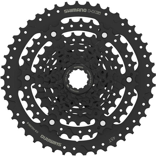 SHIMANO CASS HG300 8 Speed 11-45 click to zoom image