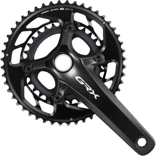 SHIMANO FC-RX820 GRX chainset 48 / 31, double, 12-speed, Hollowtech II click to zoom image