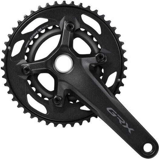 SHIMANO FC-RX610 GRX chainset 46 / 30, double, 12-speed, 2 piece design click to zoom image