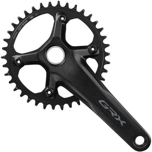 SHIMANO FC-RX610 GRX chainset 38T, single, 12-speed, 2 piece design click to zoom image