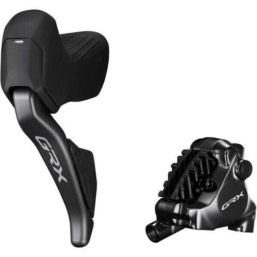 SHIMANO ST-RX825 GRX Di2 2-speed STI bled with BR-RX820 calliper, left rear click to zoom image