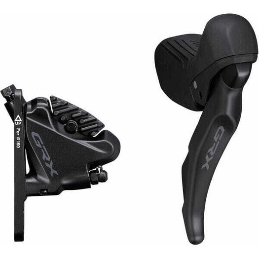 SHIMANO STI LVR GRX STRX610/BRRX410bled 12sRH/FR click to zoom image