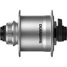 SHIMANO DH-UR708-3D Dynamo hub, 6v 3w, for Center Lock disc, 15x100 mm axle 36 hole, Centre-Lock Silver  click to zoom image