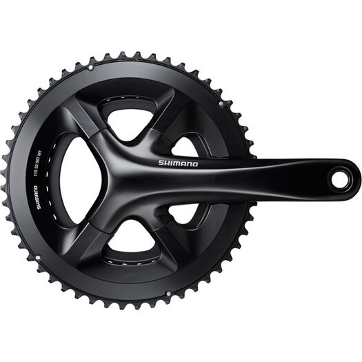 SHIMANO FC-RS510 double chainset, for 135/142mm axle, black click to zoom image