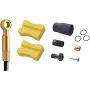 SHIMANO SM-BH90 hose for Saint M820 long banjo, rear, 1700mm, black/gold