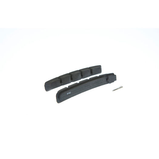 SHIMANO S70C cartridge brake shoe inserts with fixing pin, pair click to zoom image