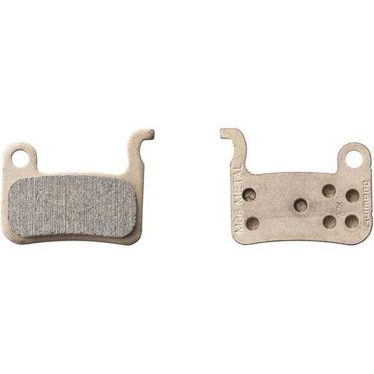SHIMANO M06 disc pads & spring, steel back, metal sintered click to zoom image