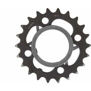 SHIMANO FC-M361 chainring & chain protector, 22T, black
