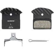 SHIMANO J05A-RF disc pads & spring, alloy back with cooling fins, resin
