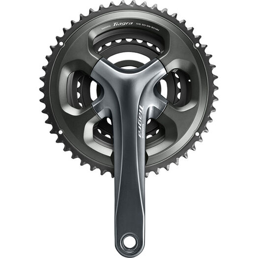 SHIMANO FC-4703 Tiagra triple chainset 10-speed, 50/39/30, triple, 172.5mm click to zoom image