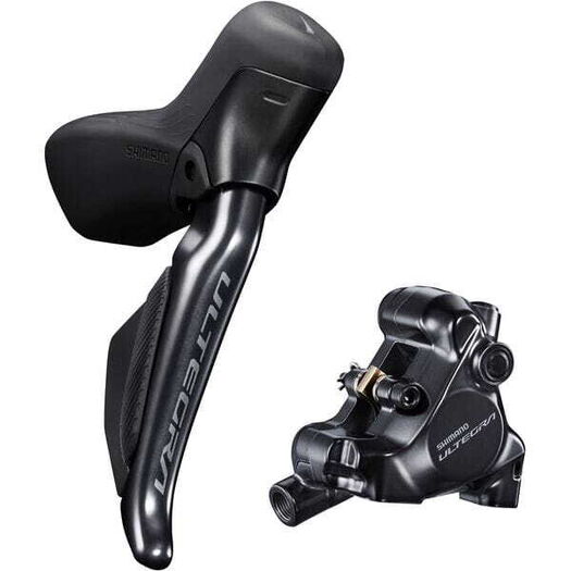 SHIMANO ST-R8170 bled hydraulic disc, Di2 E-tube STI set, flat mount calliper, RH front click to zoom image