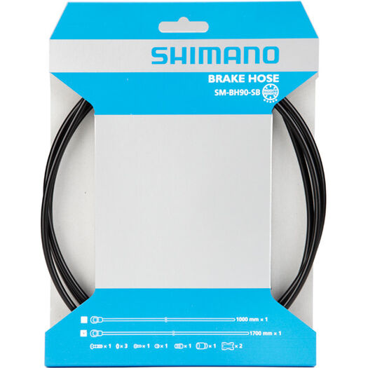 SHIMANO SM-BH90 XTR disc brake cuttable hose, rear, black click to zoom image