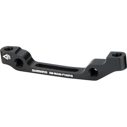 SHIMANO XTR M985 adapter for post type calliper, for 160mm IS fork mount click to zoom image
