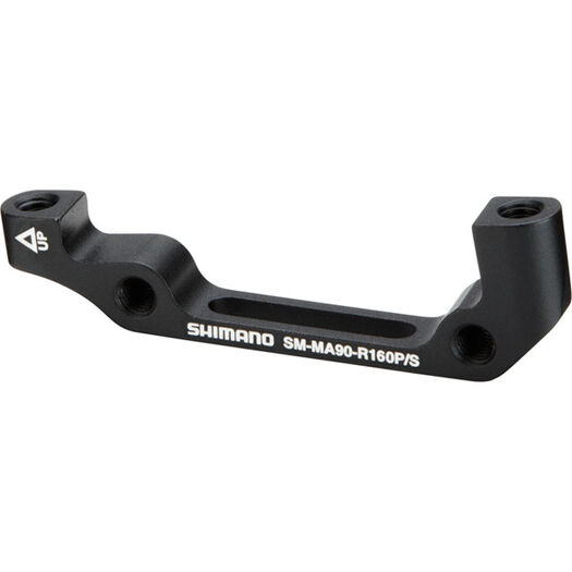SHIMANO XTR M985 adapter for post type calliper, for 160mm IS frame mount click to zoom image