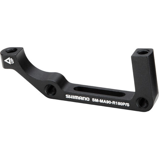 SHIMANO XTR M985 adapter for post type calliper, for 180mm IS frame mount click to zoom image