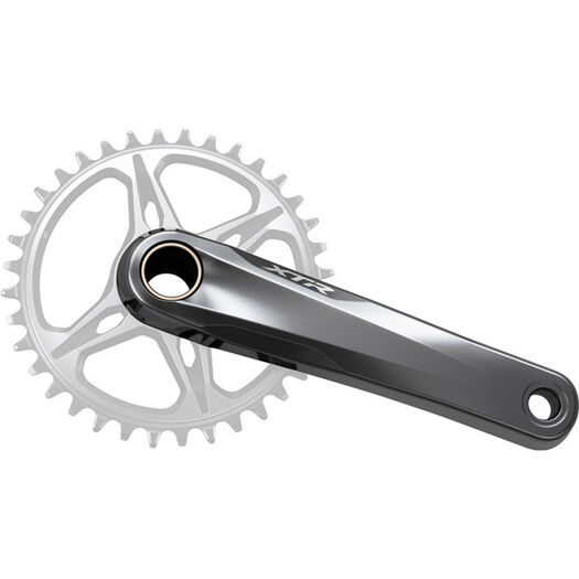 SHIMANO FC-M9100 XTR crank set without ring, 50mm chain line, 12-speed, 165mm click to zoom image
