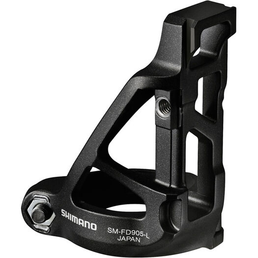 SHIMANO XTR Di2 front mech mount adapter, for low clamp band, multi fit click to zoom image