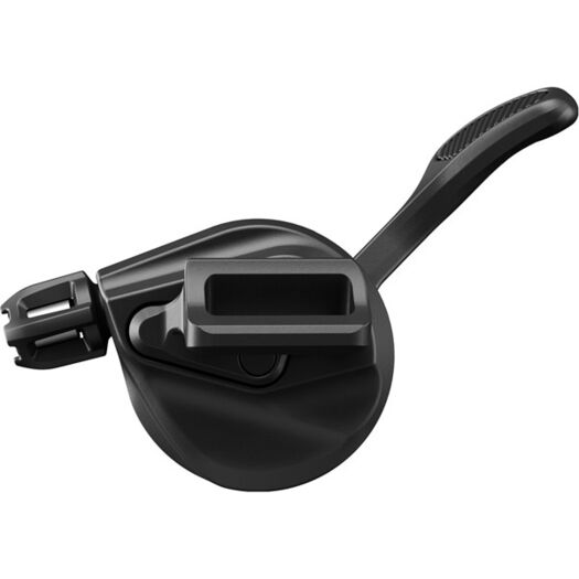 SHIMANO SL-M9100 XTR shift lever, 2-speed, I-Spec EV direct mount, mono lever, left hand click to zoom image