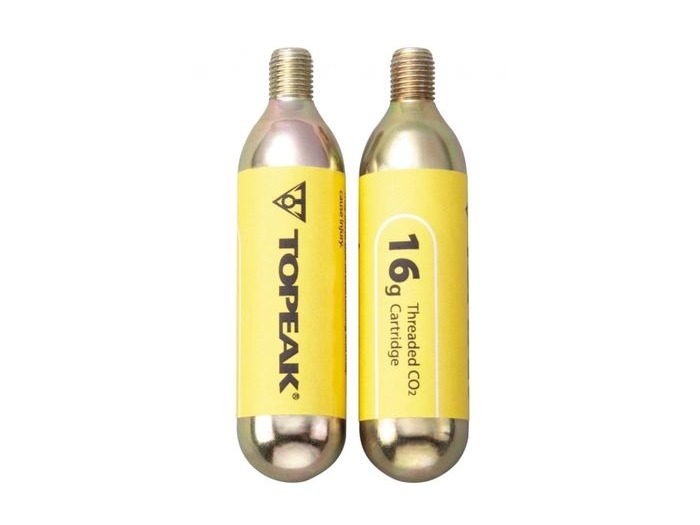 TOPEAK CO2 Cartridges Threaded 16g click to zoom image