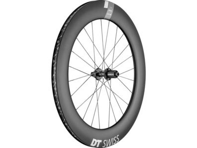 DT SWISS ARC 1400 DICUT disc brake wheel, carbon clincher 80 x 20 mm rim, rear 