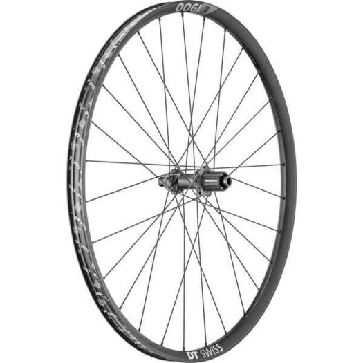 DT SWISS E 1900 wheel, 30 mm rim, 12 x 142 mm axle , 27.5 inch rear Shimano HG click to zoom image