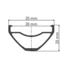 DT SWISS E 1900 wheel, 30 mm rim, 12 x 142 mm axle , 29 inch rear Sram XD click to zoom image