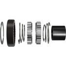 DT SWISS GR 1600 SPLINE disc brake wheel, clincher 25 x 24 mm, 650B front click to zoom image