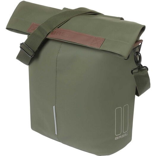 BASIL City bicycle shopper, 14-16L, moss click to zoom image
