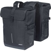BASIL Move double bicycle bag, 30L, blac