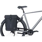 BASIL Move double bicycle bag, 30L, blac click to zoom image