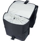 BASIL GO double bag, 32L, solid black click to zoom image
