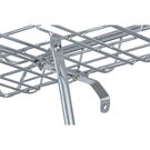 BASIL Portland front carrier, aluminium click to zoom image