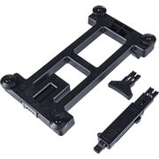 BASIL MIK adapter plate 2.0, lockable, black