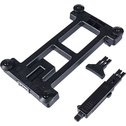BASIL MIK adapter plate 2.0, lockable, black click to zoom image