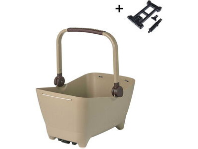 BASIL Buddy dog bicycle basket MIK, bisc 