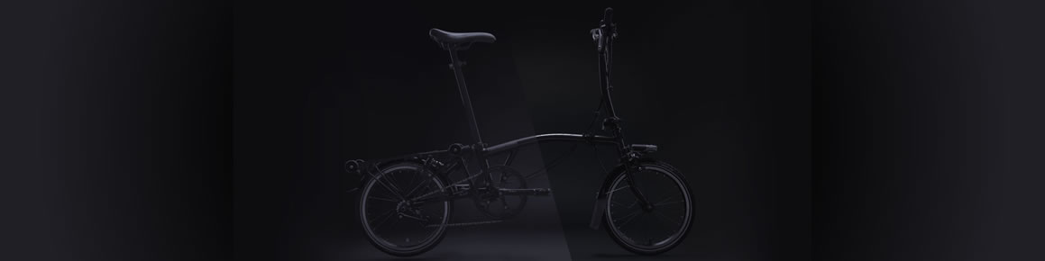 Black Edition Brompton bikes